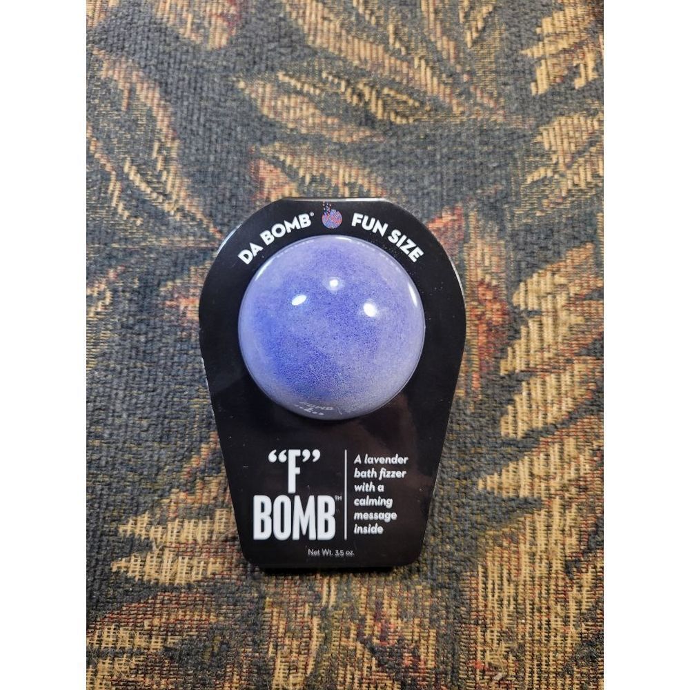 Da Bomb Bath "F" Bath Bomb- NIP